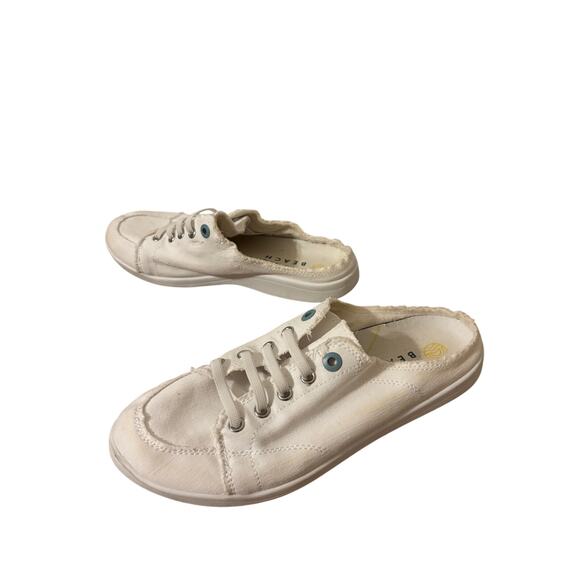 Vionic Beach Breeze Backless white Sneakers sz 8 - Picture 2 of 9